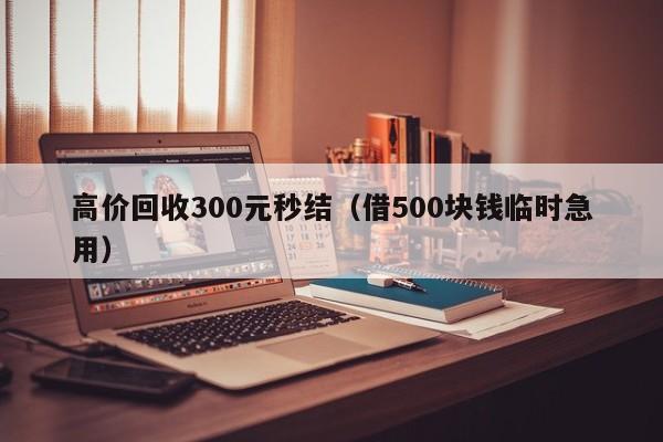 高价回收300元秒结（借500块钱临时急用）